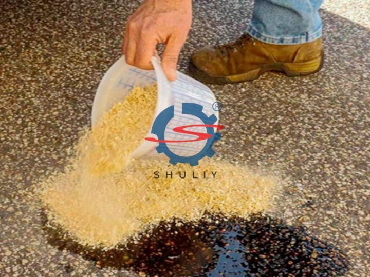 sawdust-for-cleaning-oil