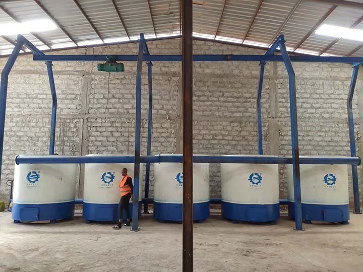 Charcoal Briquette Production Line Installed in Guinea