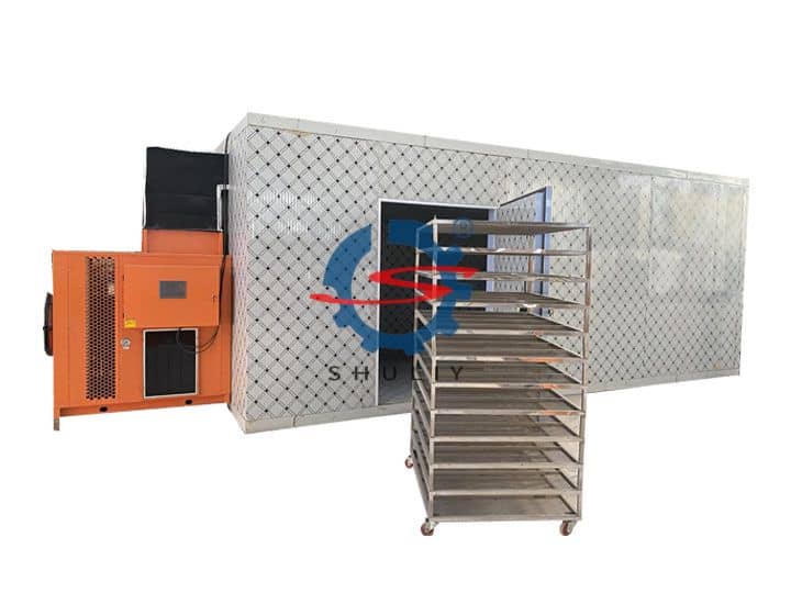 charcoal briquettes drying machine
