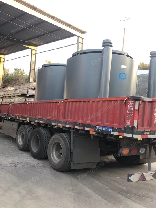 charcoal machines delivery for Somalia